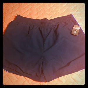Sports shorts, NWT, navy with blue trim